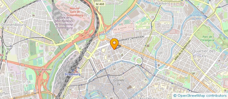 localisation de l'entreprise AGENCE GENERALE DE SECURITE ET D'INTERVENTIONS à STRASBOURG