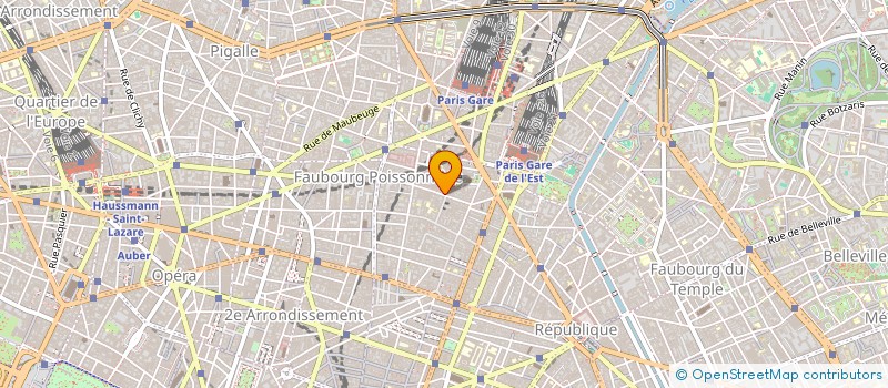localisation de l'entreprise AGENCE GENERALE INFORMATION REGIE à PARIS