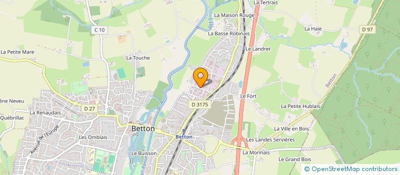 localisation de l'entreprise AGENCE GENERALE INTERNATIONALE DE REPRESENTATION DE SOCIETES  BETTON