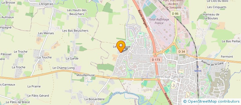 localisation de l'entreprise AGENCE GEORGES O  VERN-SUR-SEICHE