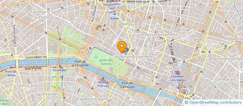 localisation de l'entreprise AGENCE GESTION INFORMATIQUE & SERVICES à PARIS