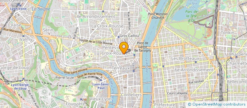 localisation de l'entreprise AGENCE GESTION RELATION CITOYENNE à LYON