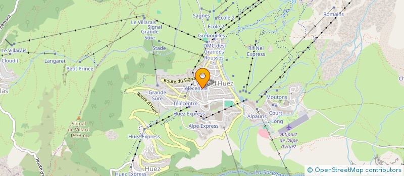 localisation de l'entreprise AGENCE GIVERDON IMMOBILIER-AGI  HUEZ