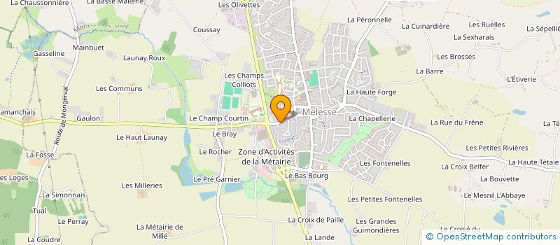 localisation de l'entreprise AGENCE GLOUGLOU à MELESSE