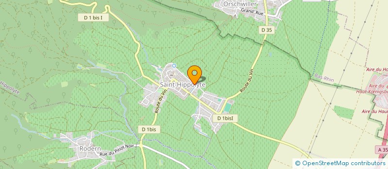 localisation de l'entreprise AGENCE GOETTELMANN  SAINT-HIPPOLYTE