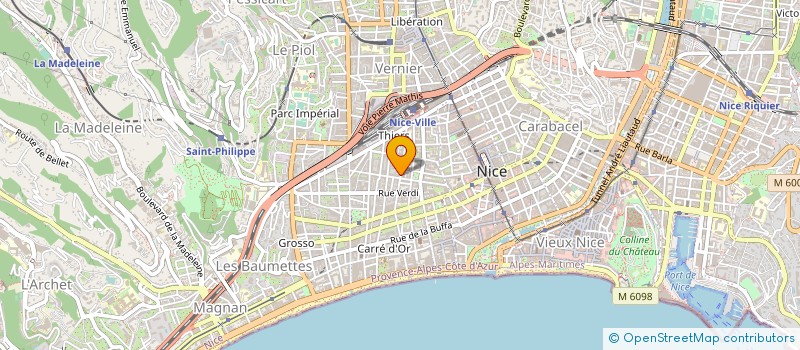 localisation de l'entreprise AGENCE GOUNOD  NICE