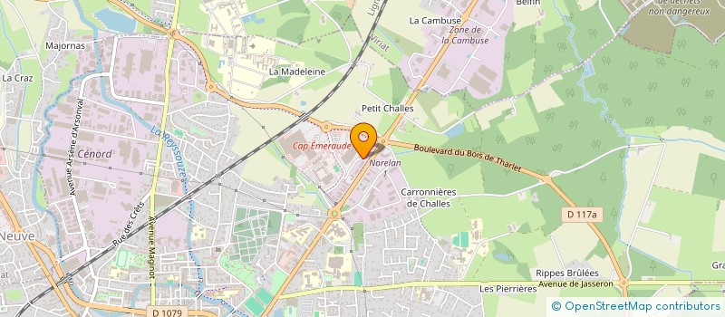 localisation de l'entreprise AGENCE GOUTHERAUT JAILLET à BOURG-EN-BRESSE