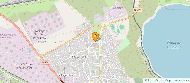 localisation de l'entreprise AGENCE GRAND SUD  FOS-SUR-MER