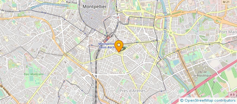 localisation de l'entreprise AGENCE GSP GROUPE SPECIAL DE PROTECTION à MONTPELLIER