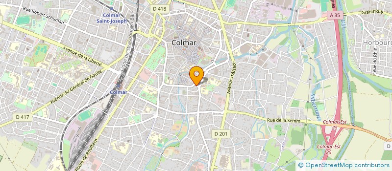 localisation de l'entreprise AGENCE GUTZWILLER  COLMAR