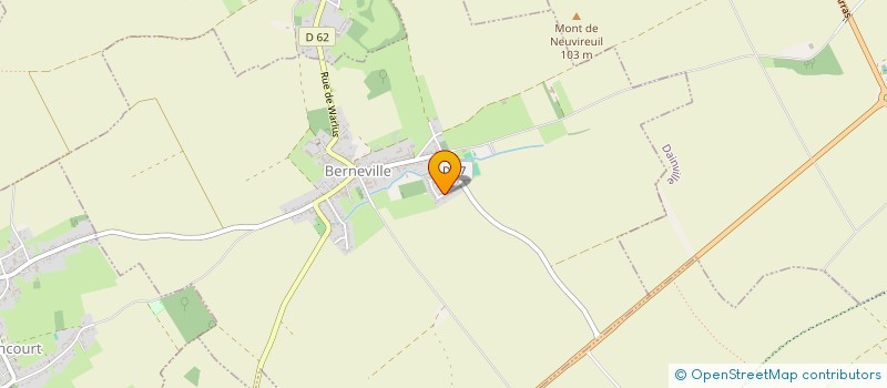localisation de l'entreprise AGENCE GWENDALINE à BERNEVILLE