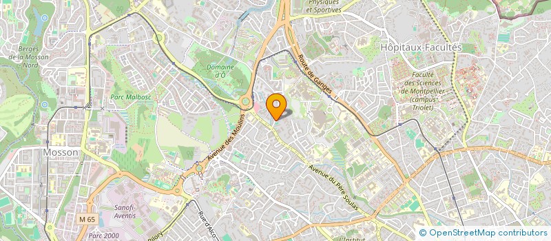 localisation de l'entreprise AGENCE HAROLD TRANSACTION IMMOBILIERE à MONTPELLIER