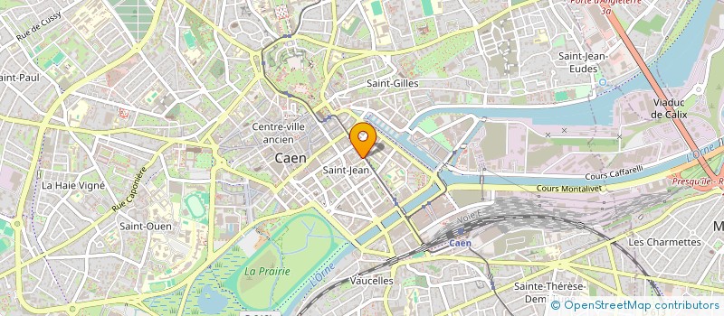 localisation de l'entreprise AGENCE HELBERT & DELUGEAU à CAEN