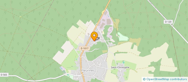 localisation de l'entreprise AGENCE HELOISE  FLEURINES