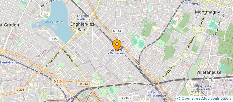 localisation de l'entreprise AGENCE HERAKLES  DEUIL-LA-BARRE