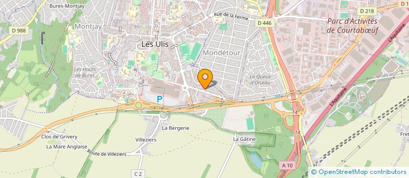 localisation de l'entreprise AGENCE HINZA  LES ULIS