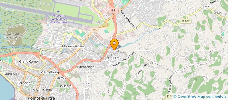 localisation de l'entreprise AGENCE HOUBA HOUBA ANIMATION à LES ABYMES