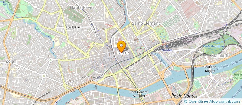 localisation de l'entreprise AGENCE I à NANTES