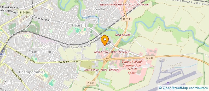 localisation de l'entreprise AGENCE I NIORT  NIORT