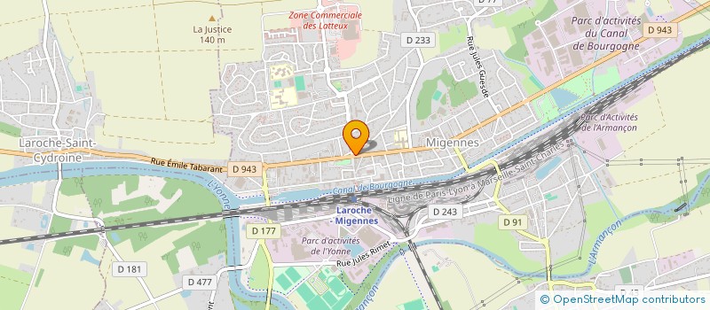 localisation de l'entreprise AGENCE ICAUNAISE DE RADIODIFFUSION à MIGENNES