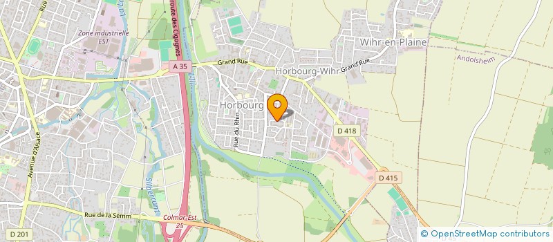 localisation de l'entreprise AGENCE IFK  HORBOURG-WIHR