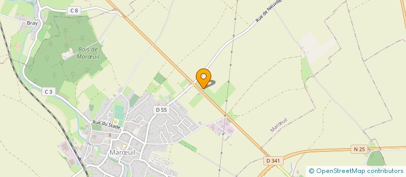 localisation de l'entreprise AGENCE IMAGINE COMMUNICATION à DUISANS