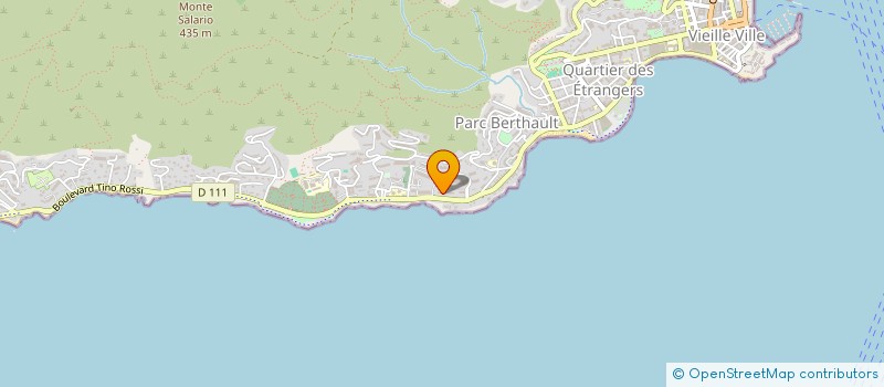 localisation de l'entreprise AGENCE IMMO CONSEIL CORSE à AJACCIO