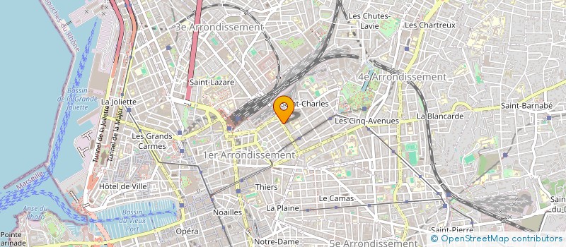 localisation de l'entreprise AGENCE IMMOBILIERE A CARACTERE SOCIAL à MARSEILLE