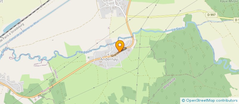 localisation de l'entreprise AGENCE IMMOBILIERE BARISIENNE à NEUVILLE-SUR-ORNAIN