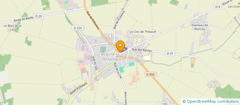 localisation de l'entreprise AGENCE IMMOBILIERE BEAUNOISE à BEAUNE-LA-ROLANDE