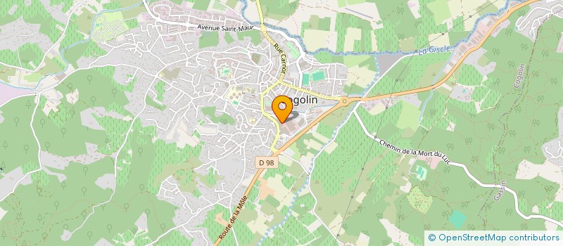 localisation de l'entreprise AGENCE IMMOBILIERE COGOLIN LOC VTE à COGOLIN