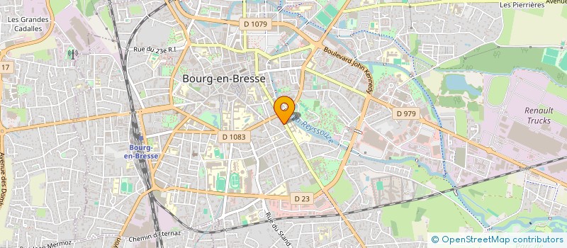 localisation de l'entreprise AGENCE IMMOBILIERE DE BROU à BOURG-EN-BRESSE