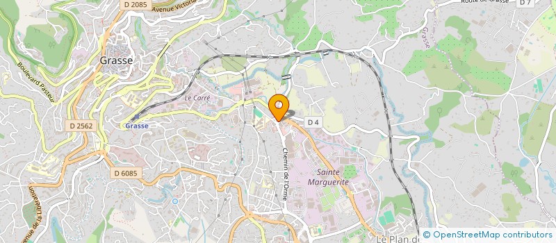 localisation de l'entreprise AGENCE IMMOBILIERE DE GRASSE à GRASSE
