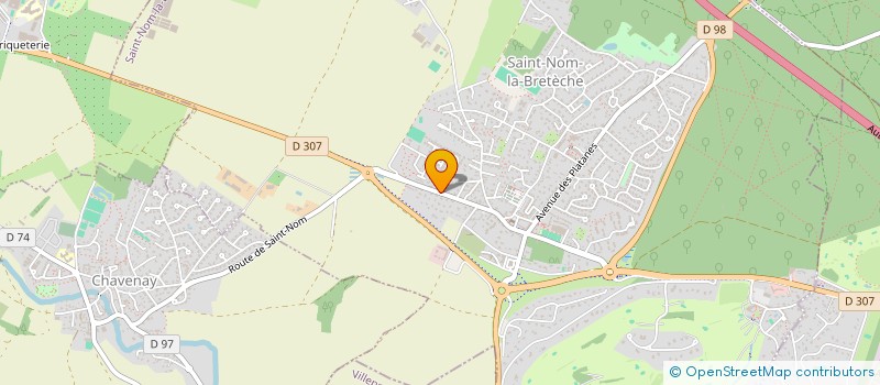 localisation de l'entreprise AGENCE IMMOBILIERE DU GOLF DE ST NOM à SAINT-NOM-LA-BRETECHE