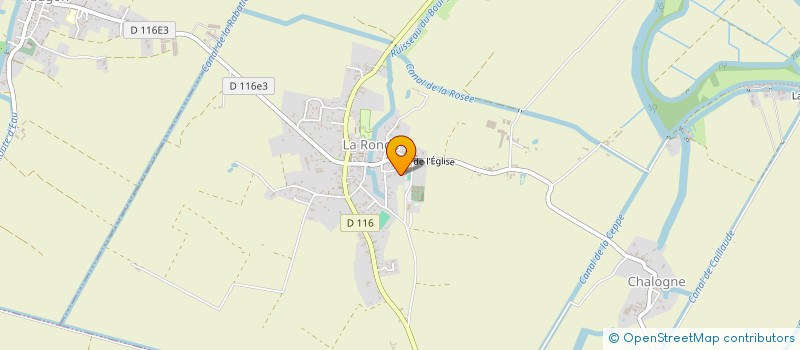 localisation de l'entreprise AGENCE IMMOBILIERE DU MARAIS POITEVIN  LA RONDE