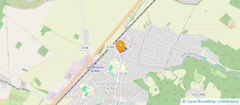 localisation de l'entreprise AGENCE IMMOBILIERE FRANCO-PORTUGAISE à LES ESSARTS-LE-ROI