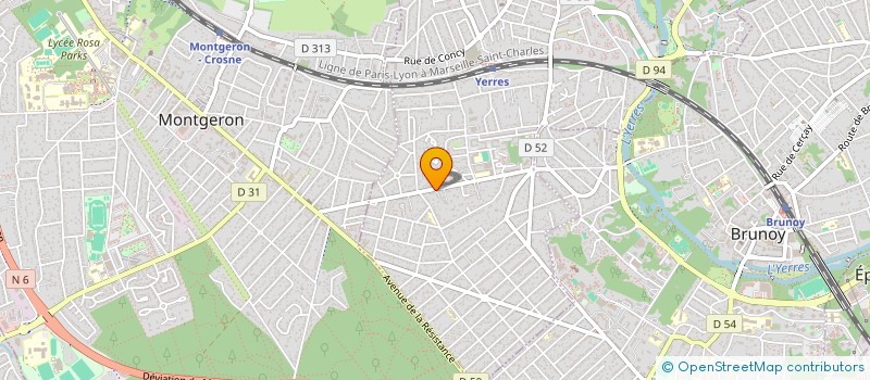 localisation de l'entreprise AGENCE IMMOBILIERE GAMBETTA  YERRES