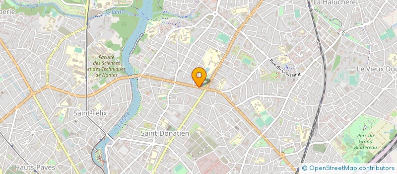 localisation de l'entreprise AGENCE IMMOBILIERE LAFAYE à NANTES