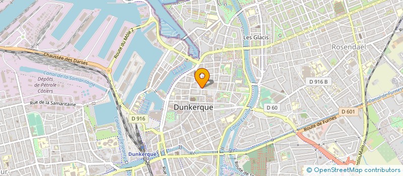 localisation de l'entreprise AGENCE IMMOBILIERE NOVA à DUNKERQUE