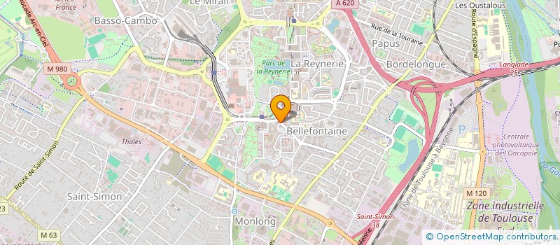 localisation de l'entreprise AGENCE IMMOBILIERE OCCITANE  TOULOUSE