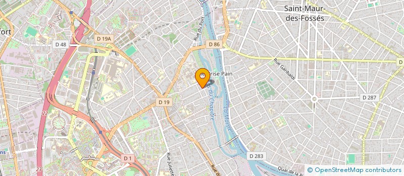 localisation de l'entreprise AGENCE IMMOBILIERE PATURAUD à CRETEIL