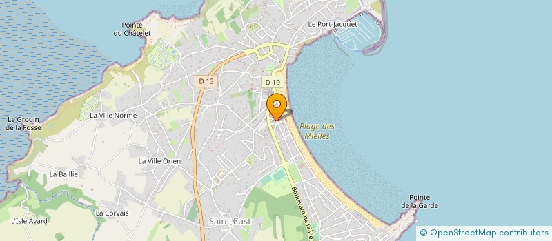 localisation de l'entreprise AGENCE IMMOBILIERE SERVICE à SAINT-CAST-LE-GUILDO