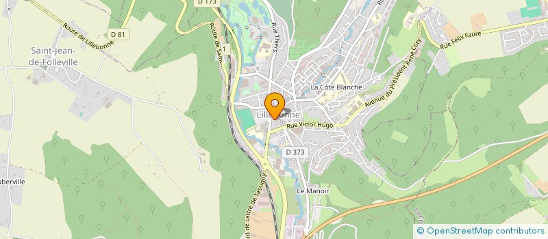 localisation de l'entreprise AGENCE IMMOBILIERE VARIN BLONDEL à LILLEBONNE
