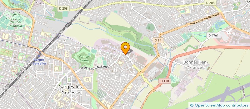 localisation de l'entreprise AGENCE IMMOREVA  GARGES-LES-GONESSE