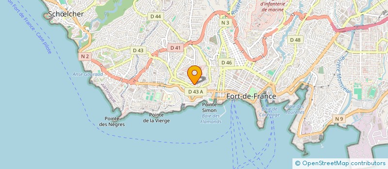 localisation de l'entreprise AGENCE IN QUARTO SARL à FORT-DE-FRANCE