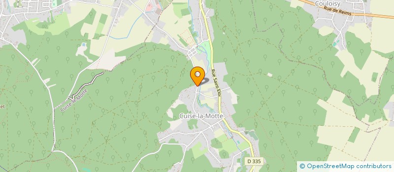 localisation de l'entreprise AGENCE INCENDIE SECURITE à CUISE-LA-MOTTE