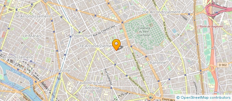 localisation de l'entreprise AGENCE INDIVISIBLE  PARIS