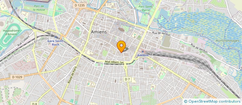 localisation de l'entreprise AGENCE INFORMATION DE PROXIMITE  AMIENS