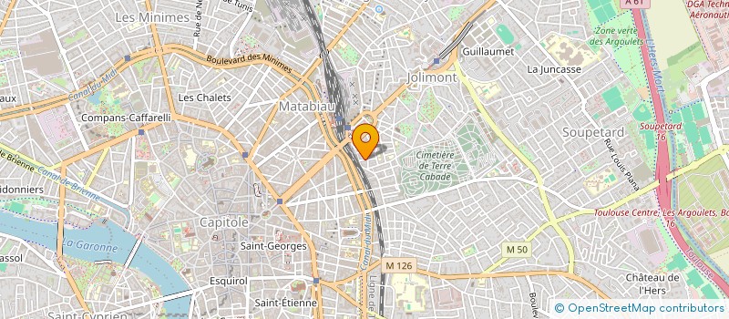 localisation de l'entreprise AGENCE INTERCALAIRE à TOULOUSE