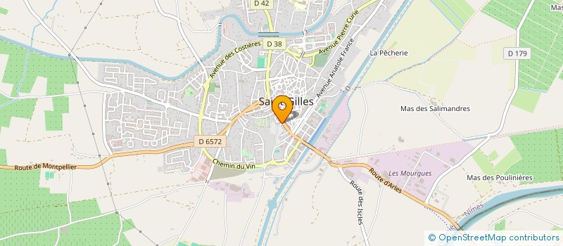localisation de l'entreprise AGENCE INTERIM SERVICES 2000 à SAINT-GILLES